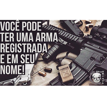 Porte arma de fogo como conseguir em Brasilândia